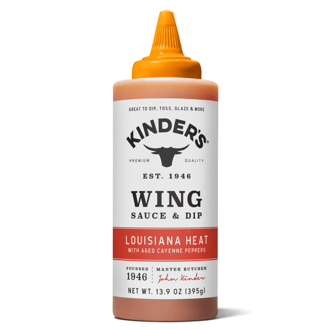 Creamy Louisiana Heat Wing Sauce for dipping, tossing, glazing, and more. Perfect for wings, meats, and snacks.